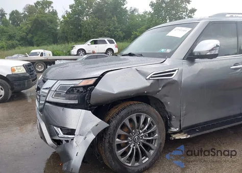 2023 Nissan Armada Platinum 4Wd from USA, damaged, VIN JN8AY2CDXP9693838